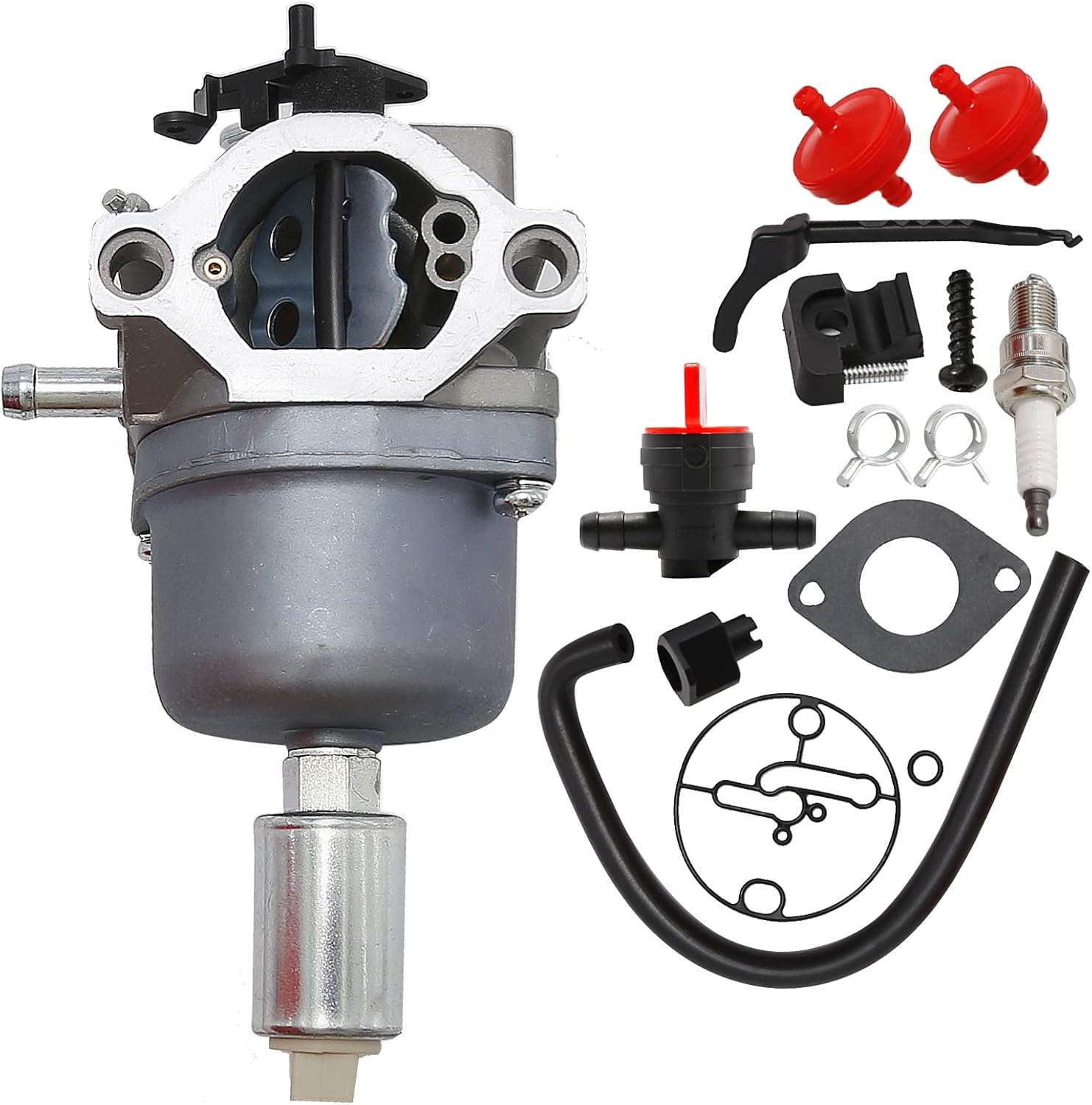 799727 Repuesto de carburador para Brigs – Straton 331877 33R877 31P977 Reemplazo para Nikki 792036 795366 799256 698945 695353 697216 Reemplazo