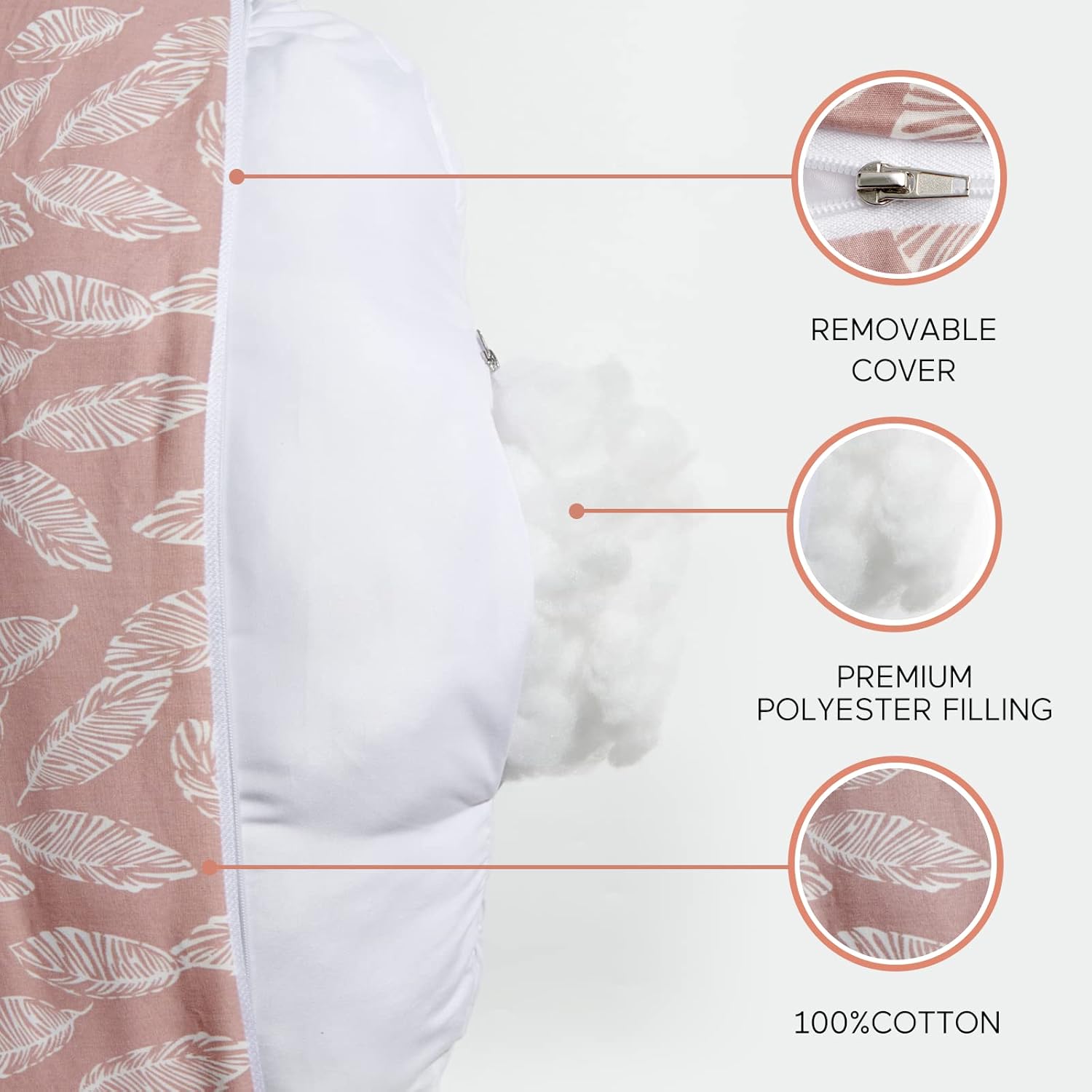 Momcozy Original Nursing Pillow and Positioner – Plus Size Feeding Pillow  Breastfeeding, Bottle Feeding, Baby Support  with Adjustable Waist Strap