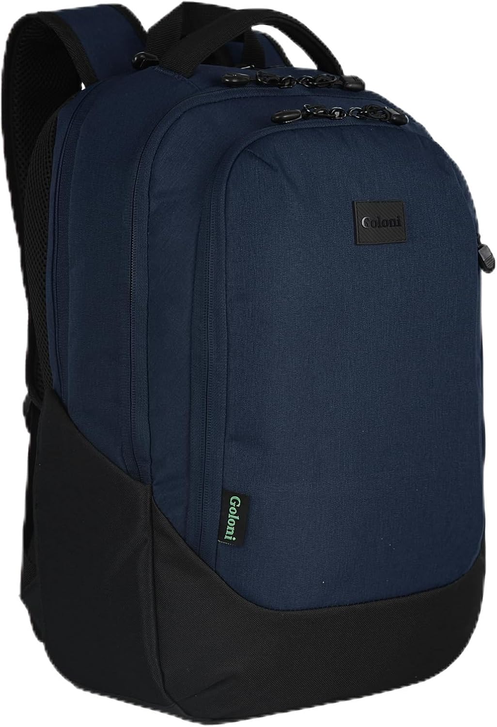 Mochila de viaje para laptop para hombres y mujeres, mochilas de viaje delgadas y duraderas para negocios con puerto de carga USB, Azul oscuro,