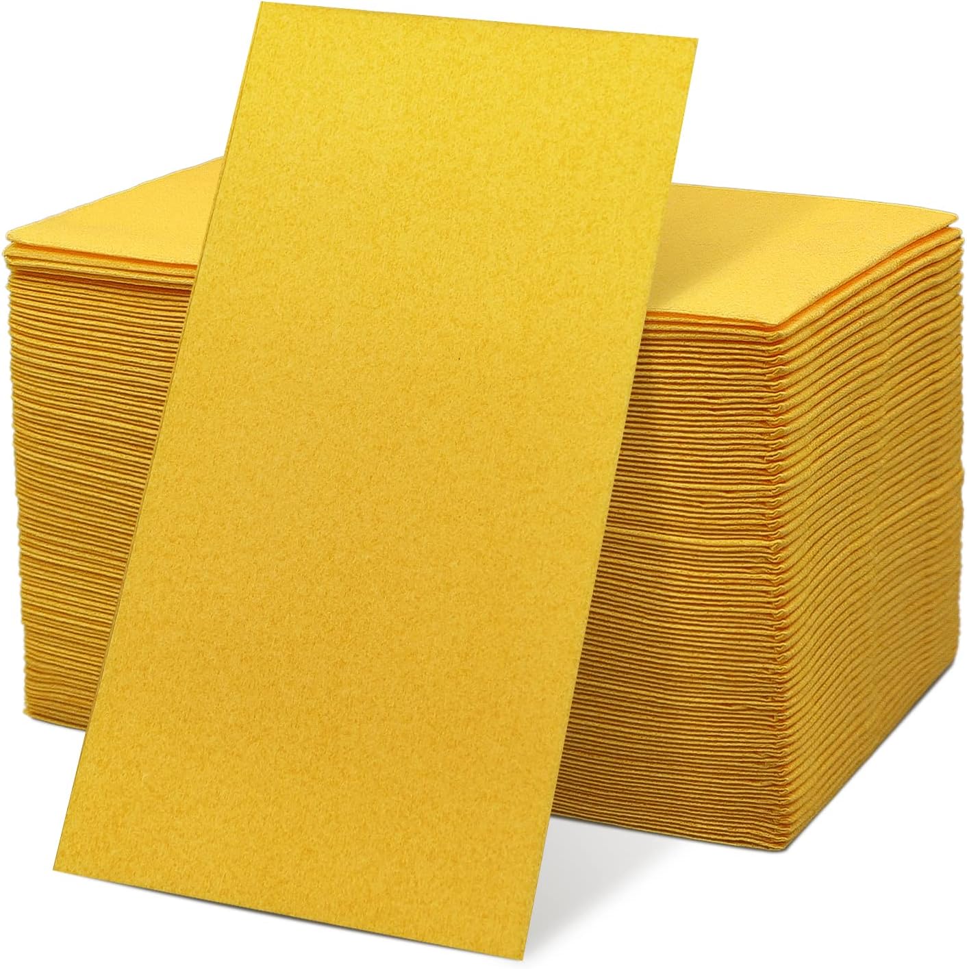 Elinnee 50 toallas desechables para baño, toallas de mano decorativas de lino suaves y absorbentes, servilletas de papel para cocina, boda, fiesta o