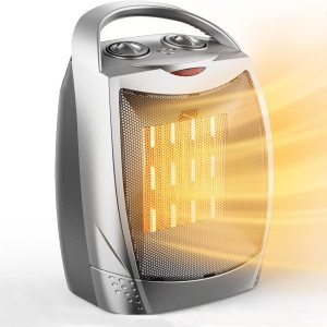 Calentador eléctrico Smart Space, termostatodetección de temperaturatemporizador ajustable, calentamiento rápido, calentador de ventilador portátil Calentador eléctrico Smart Space, termostatodetección de temperaturatemporizador ajustable, calentamiento rápido, calentador de ventilador portátil