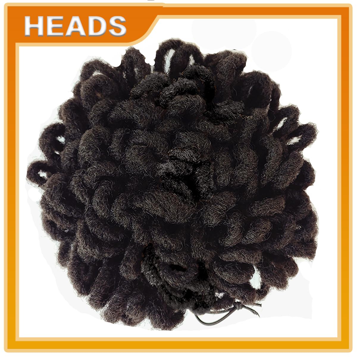 Liliyab DreadLocks Chignons Afro High Puff – Cola de caballo con cordón para coleta, extensiones de pelo sintético con clip, cola de caballo para