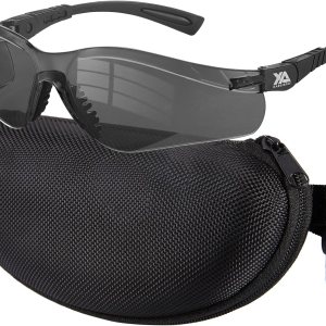 xaegistac Shooting Glasses Anti-fog Shooting Range Eye Protection, Adjustable Safety Glasses with Zipper Hard Case xaegistac Shooting Glasses Anti-fog Shooting Range Eye Protection, Adjustable Safety Glasses with Zipper Hard Case