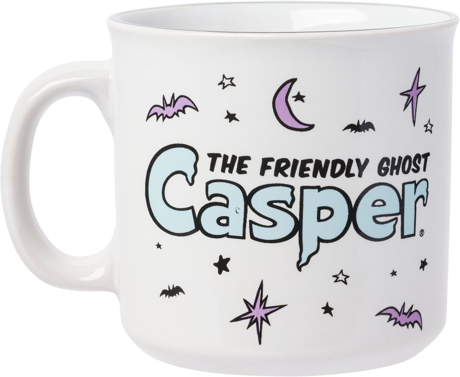 Silver Buffalo Casper The Friendly Ghost – Taza de cerámica, 20 onzas