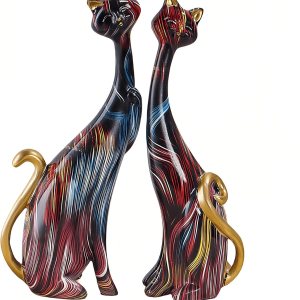 ZUNPINSPACE 2 piezas de esculturas decorativas de resina para pintura al óleo, oficina en casa, hogar, estantería de hotel, decoración de escritorio ZUNPINSPACE 2 piezas de esculturas decorativas de resina para pintura al óleo, oficina en casa, hogar, estantería de hotel, decoración de escritorio