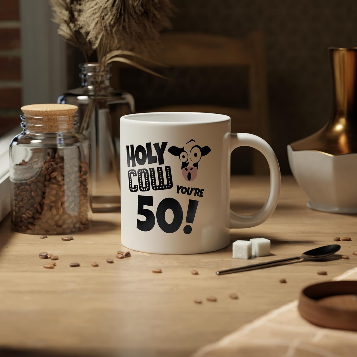 Regalo de 50 cumpleaños, taza de 50 cumpleaños, regalo de 50 cumpleaños para él, regalo de 50 cumpleaños para ella, taza de café de 50 cumpleaños de