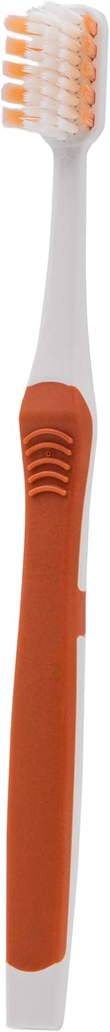 OOAK Cepillo de dientes, cerdas medianas cónicas V++Max, paquete de 6, varios colores