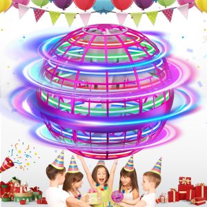 M&HONG Bola de orbe voladora para niños y adultos, bola boomerang controlada a mano, mini dron giratorio volador, juguete de bola voladora flotante M&HONG Bola de orbe voladora para niños y adultos, bola boomerang controlada a mano, mini dron giratorio volador, juguete de bola voladora flotante