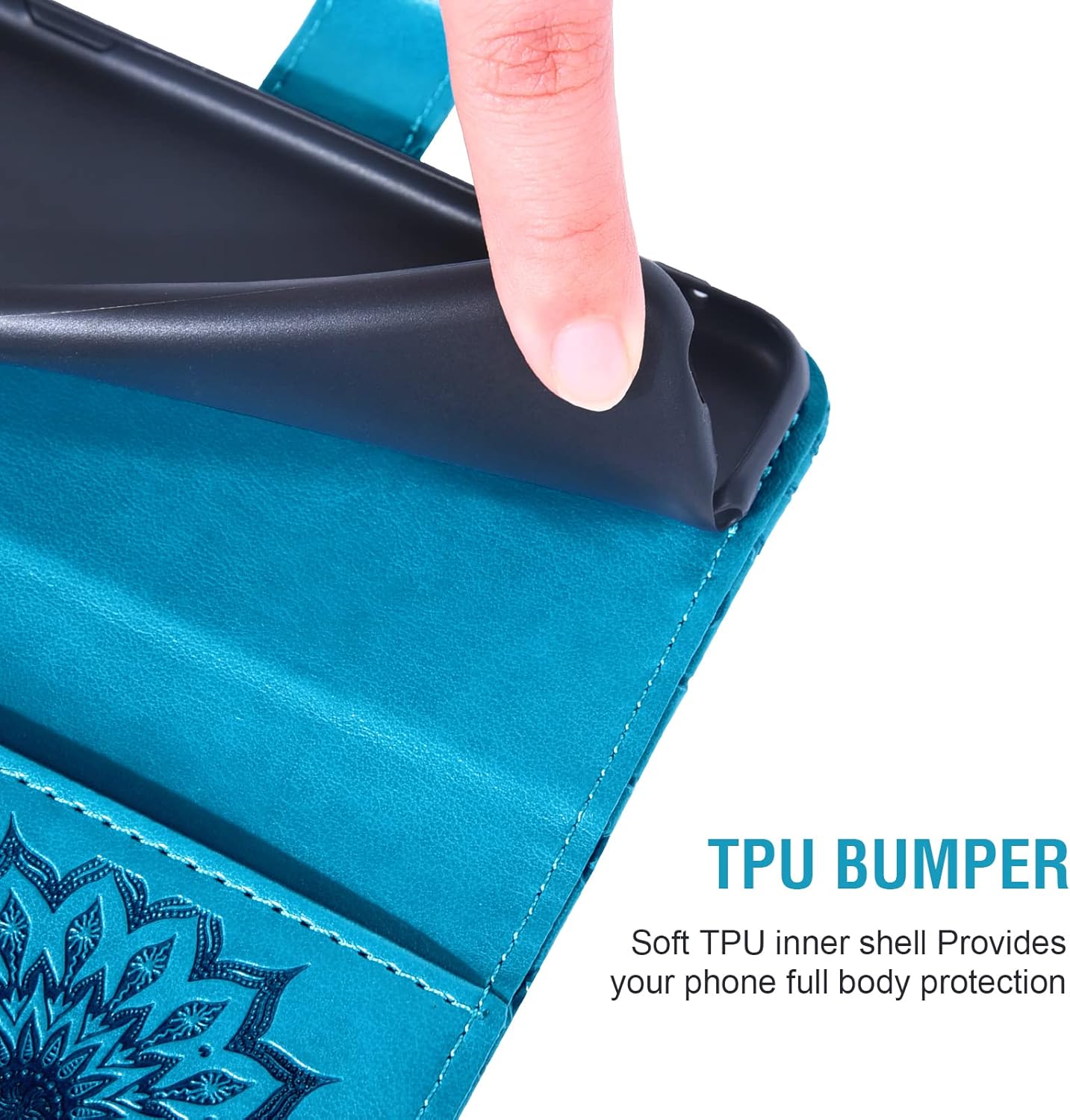 Funda de teléfono para Google Pixel 3 XL con protector de pantalla de vidrio templado y funda magnética de cuero, soporte para tarjetas, accesorios