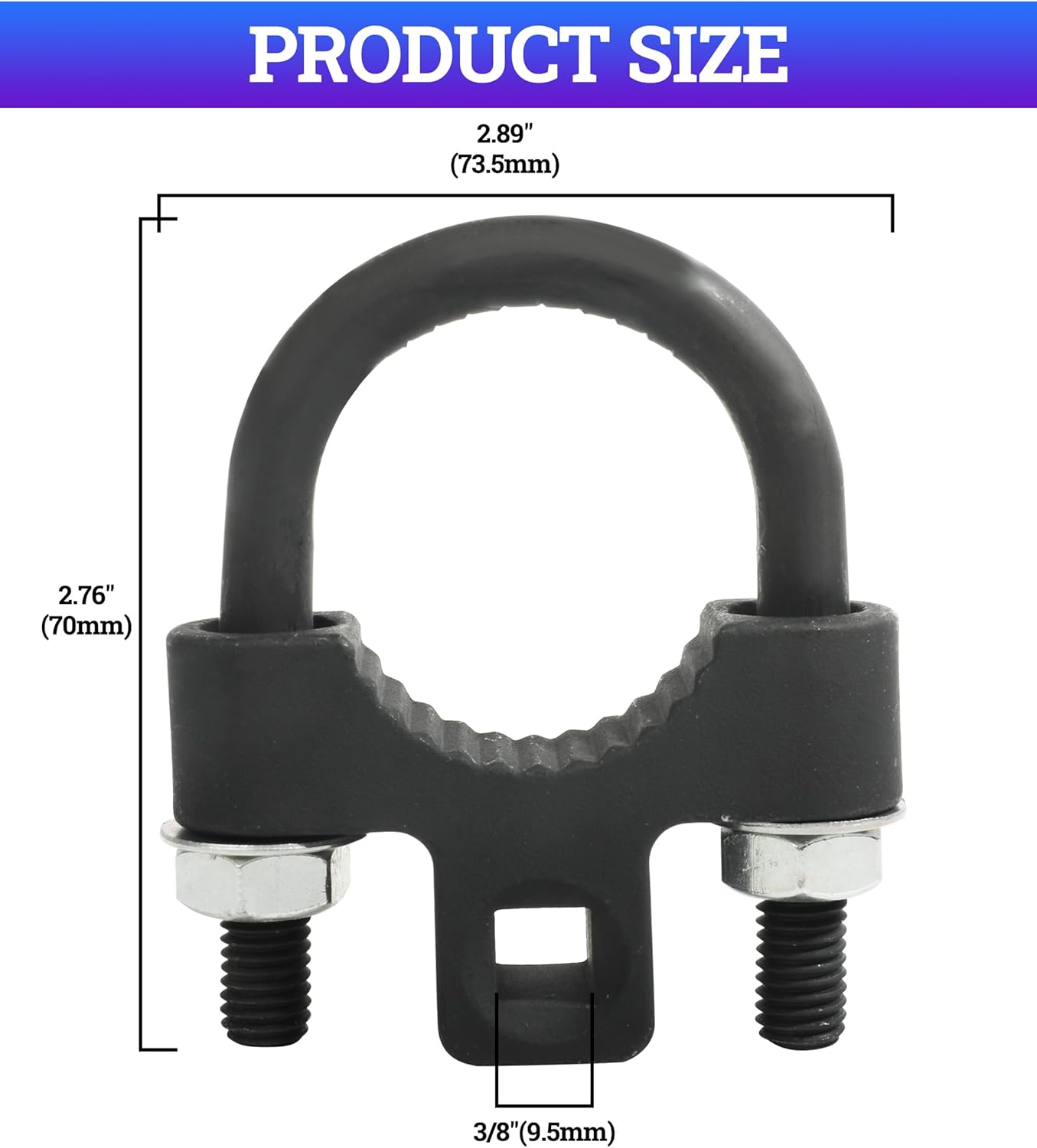 Herramienta de extracción de barra de acoplamiento, herramienta universal de perfil bajo de 38 pulgadas, accesorios de automóvil, herramientas