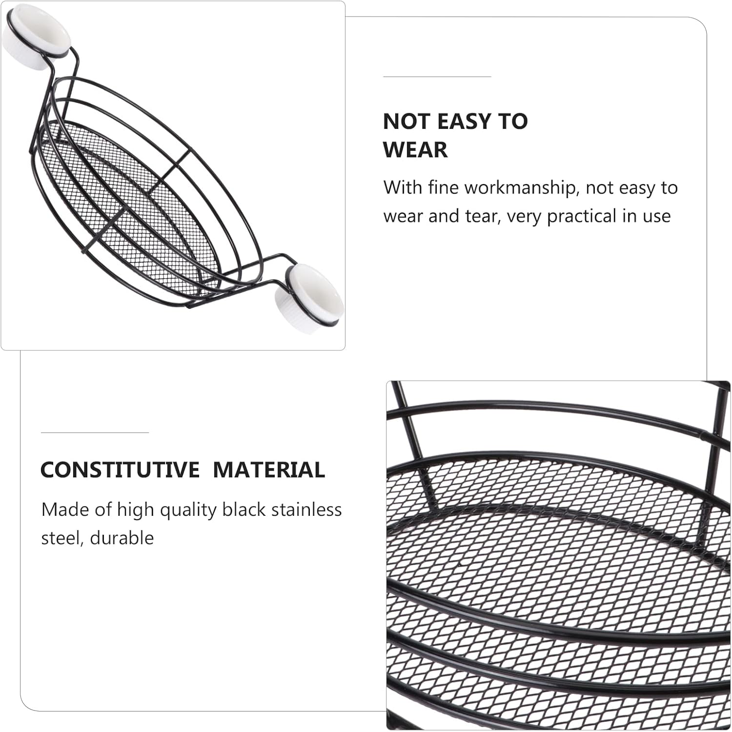 Cesta de alambre para freír de acero inoxidable, cesta de papas fritas, contenedor de patatas fritas, herramientas de cocina, fritas