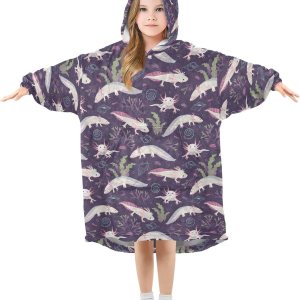 Mantas para niños, súper suaves, cálidas, acogedoras, de gran tamaño, con bolsillo, regalos de 3 a 14 años para niños y niñas y adolescentes, Algas Mantas para niños, súper suaves, cálidas, acogedoras, de gran tamaño, con bolsillo, regalos de 3 a 14 años para niños y niñas y adolescentes, Algas