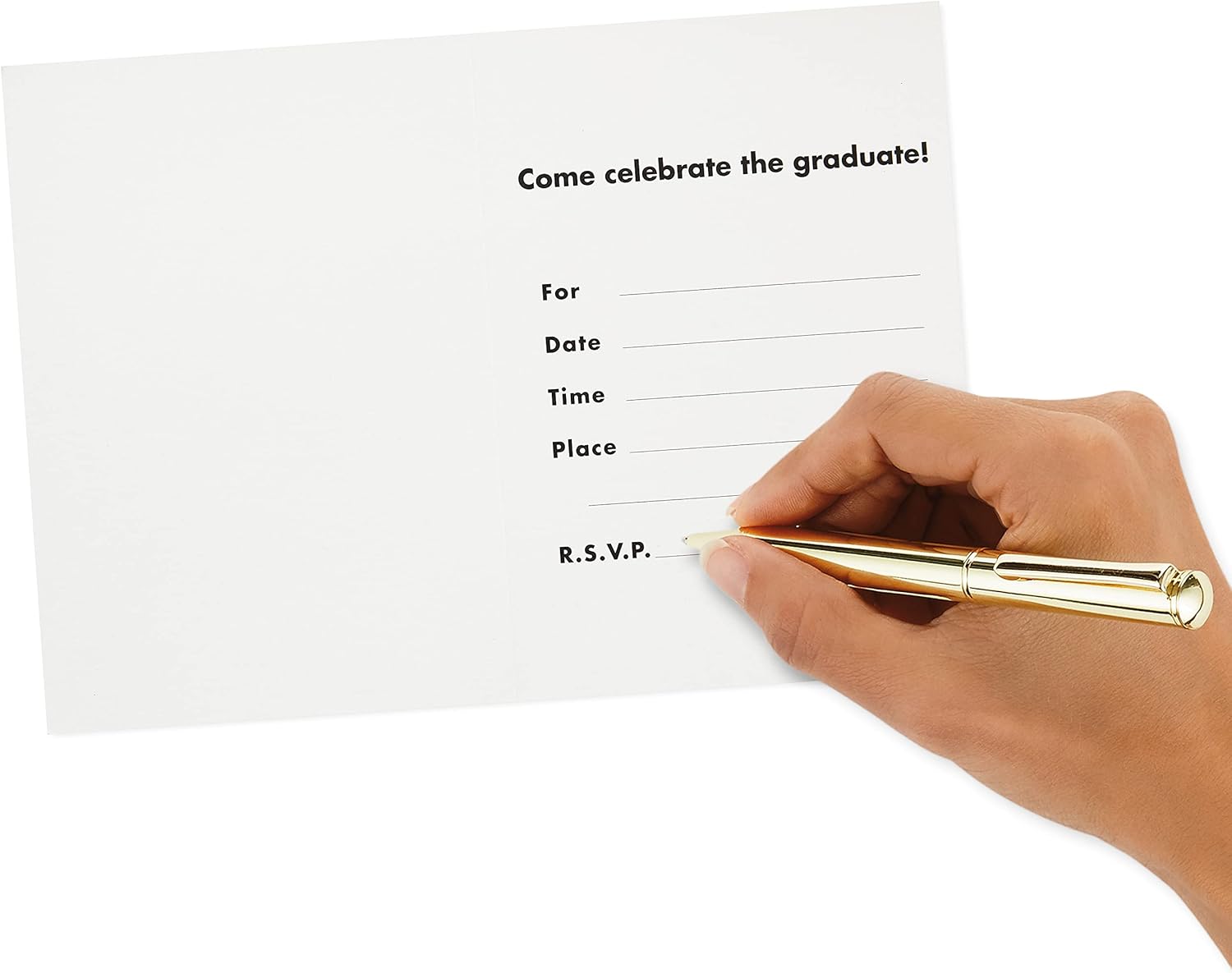 Hallmark Invitaciones para fiesta de graduación 2021, 20 invitaciones con sobres (azul retro)