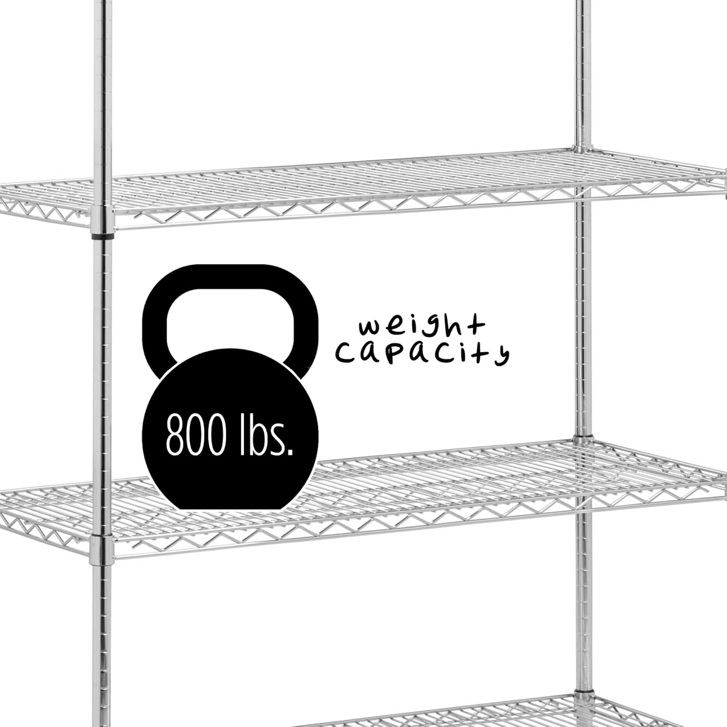 Honey-Can-Do – Estantería ajustable de grado comercial