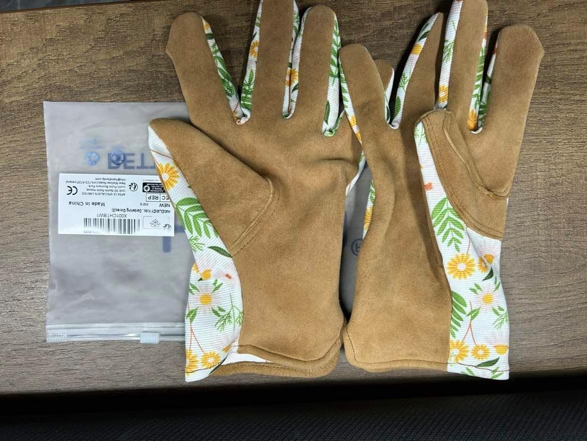 HANDLANDY Guantes de trabajo sin dedos para hombres, guantes de trabajo con agarre de medio dedo, absorben los golpes, transpirables, Uwrist TPR