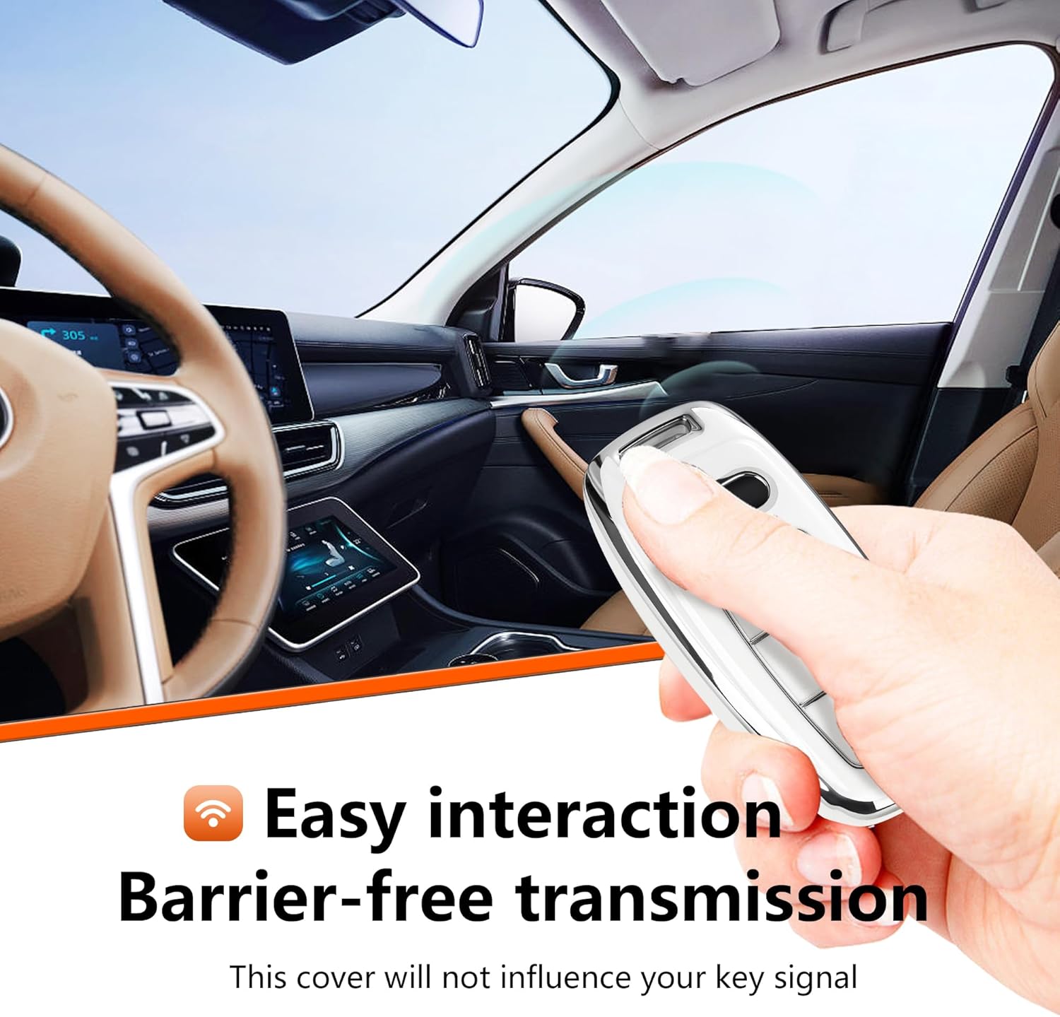 Funda para llavero Audi compatible con Audi A3 A6 A7 A8 E-Tron S3 S6 RS6 S7 RS7 Q7 SQ7 Q8 SQ8 SQ8 Smart Key Protector