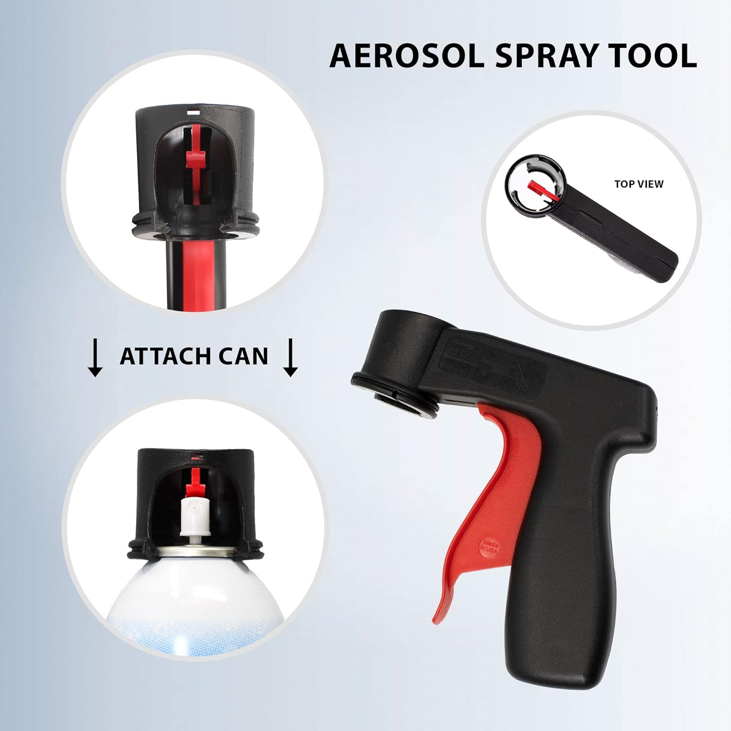 Kaizen8 Santa Snow Nieve (13 onzas) Polvo artificial instantáneo para árbol de Navidad flocado nieve falsa con mango de 1 lata de aerosol (2 latas +