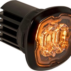 Buyers Products 8892410 – Luz estroboscópica LED ámbar de montaje empotrado o superficial, 17 patrones de flash, 12-24 VCC, soporte de montaje se Buyers Products 8892410 – Luz estroboscópica LED ámbar de montaje empotrado o superficial, 17 patrones de flash, 12-24 VCC, soporte de montaje se