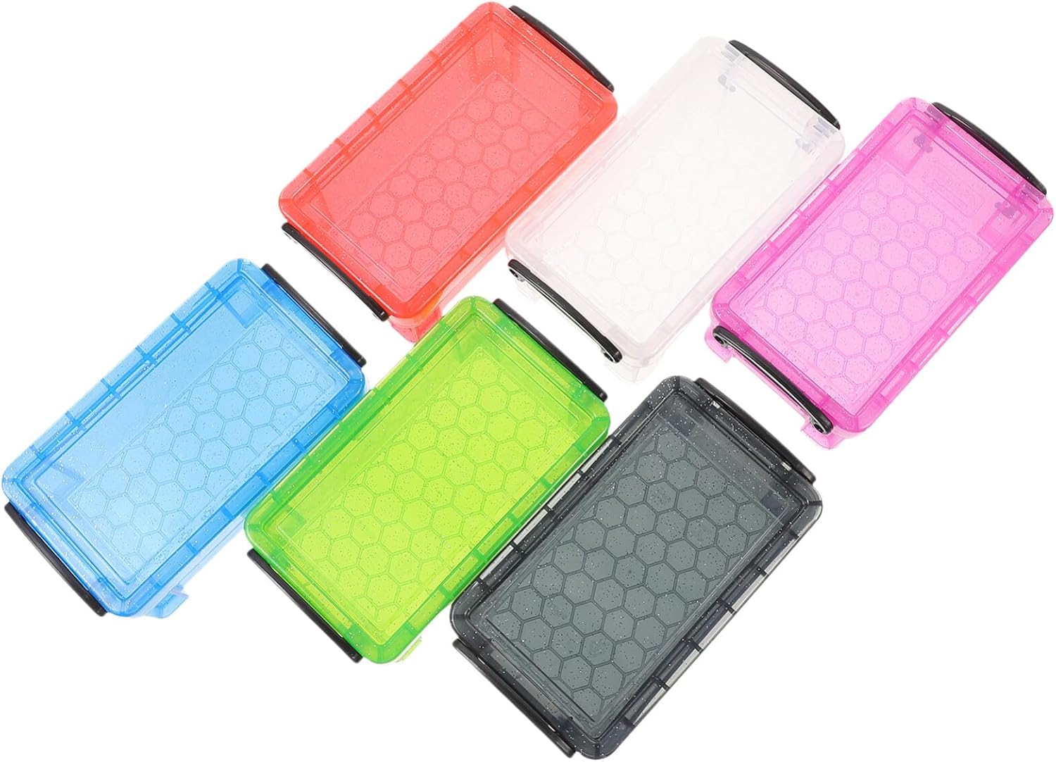 VILLCASE Caja organizadora de maquillaje de escritorio, contenedor de almacenamiento, organizador de almacenamiento vacío, organizador de cuentas,