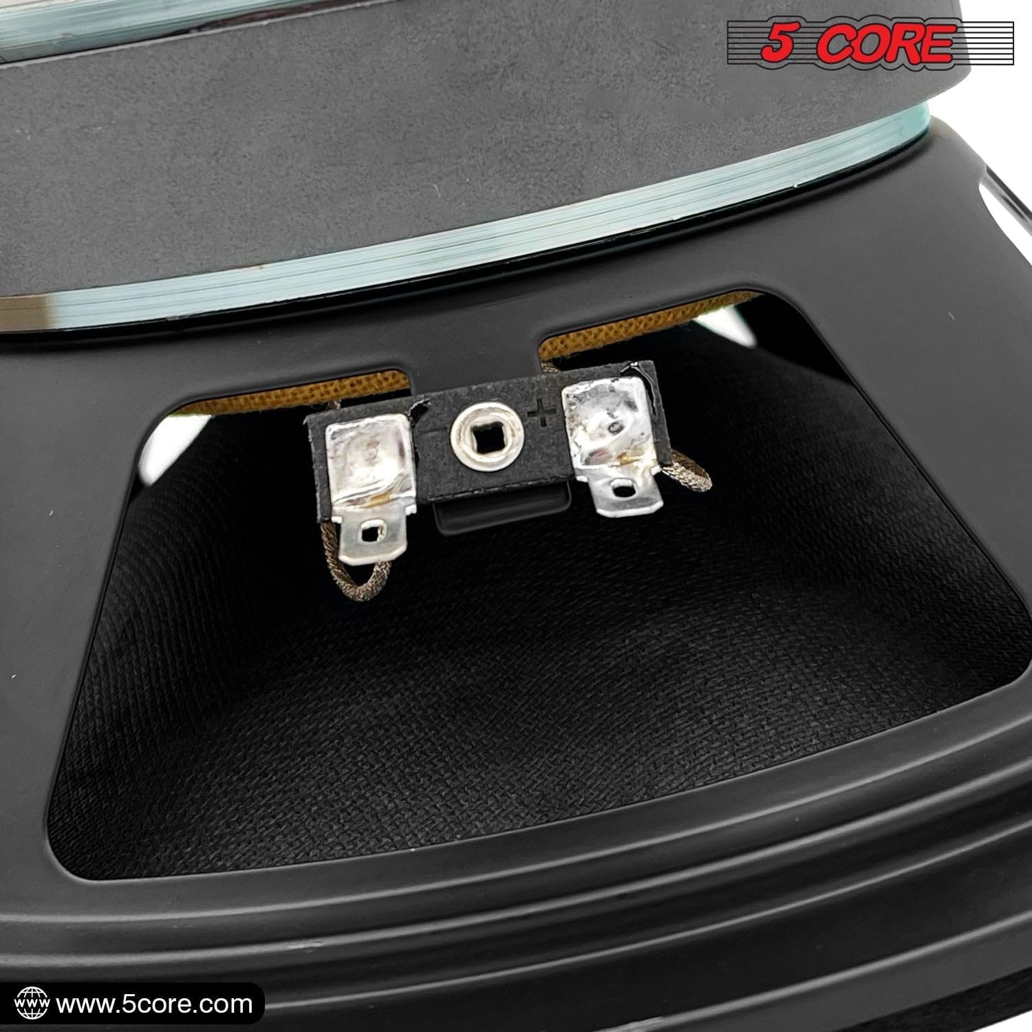 5 CORE 2 altavoces de audio Bullet Pro de rango medio de 8 pulgadas, bala de aluminio roja, 580 W máx. 4 ohmios, altavoces de audio de alta calidad