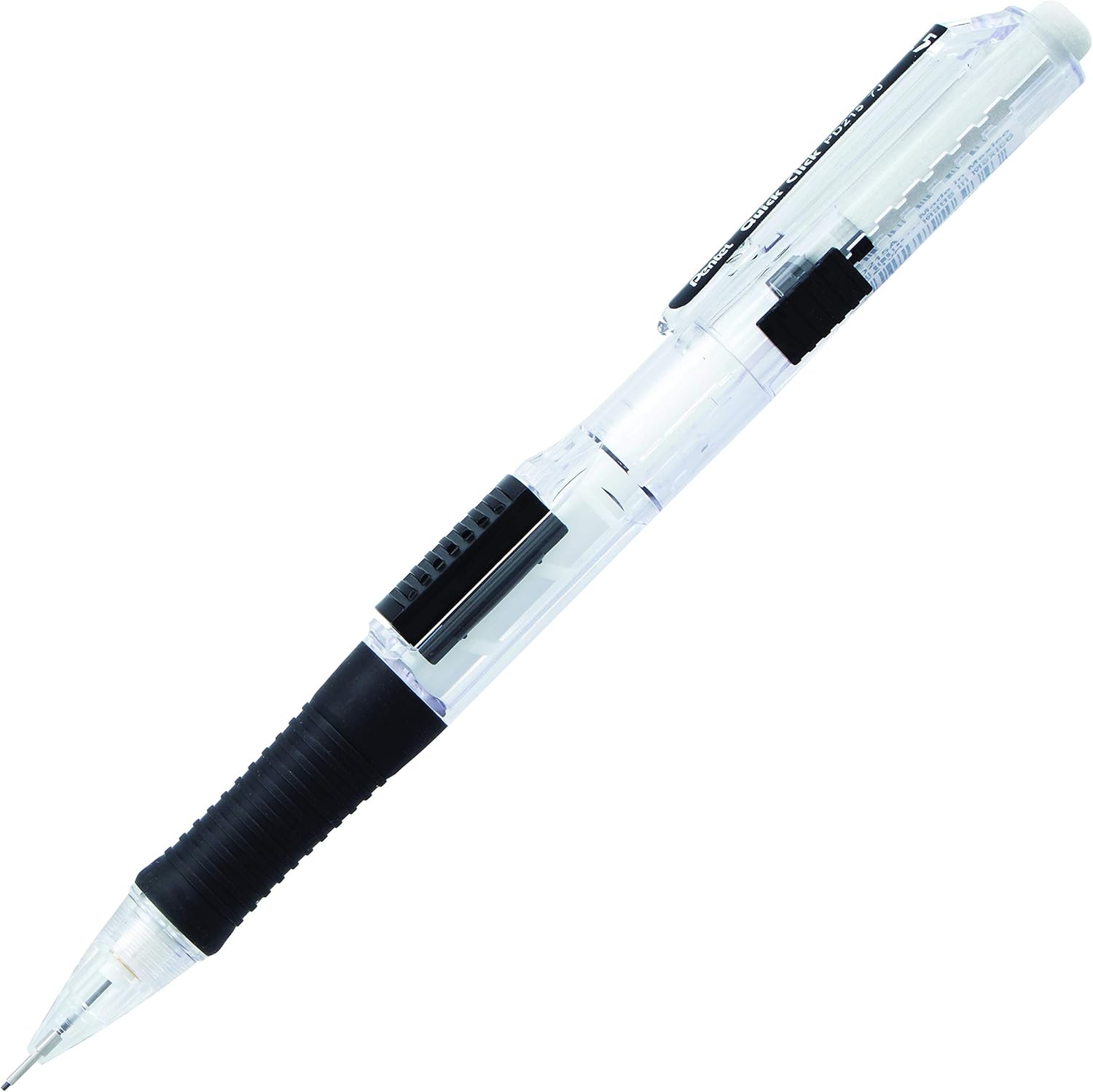 Portaminas Pentel Quick Click, Negro Paquete de 12