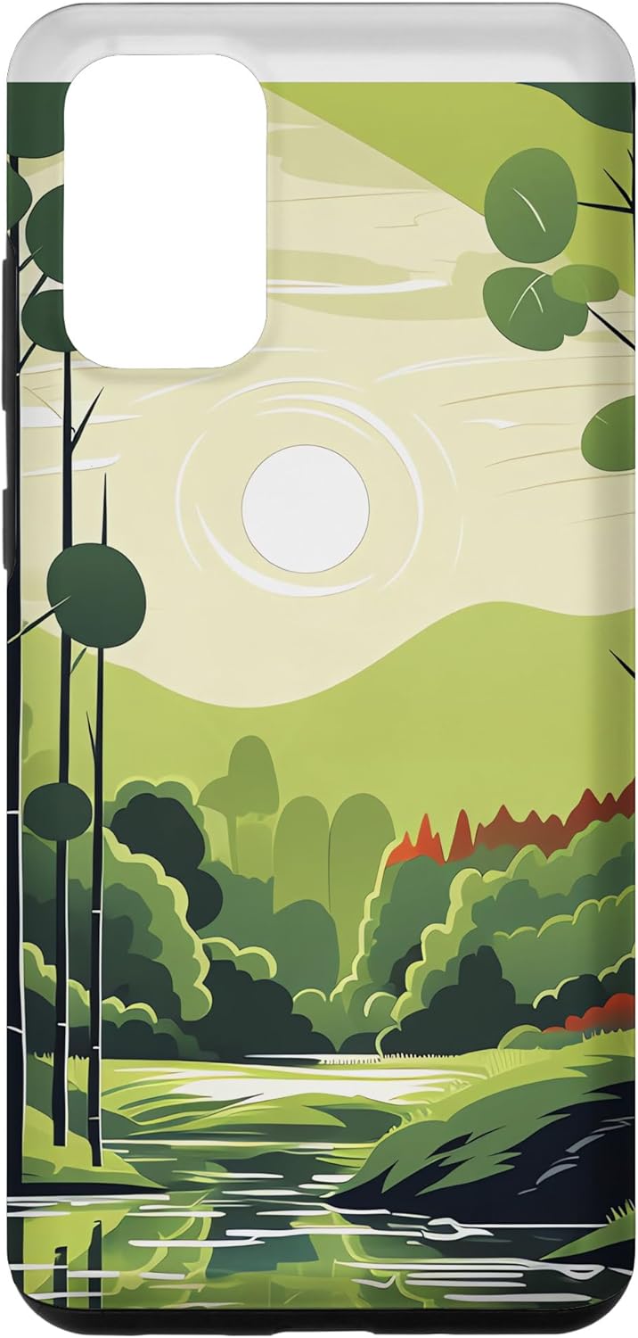 Galaxy S20+ Bamboo Radiance Nature’s Chromatic Brilliance Shines Case