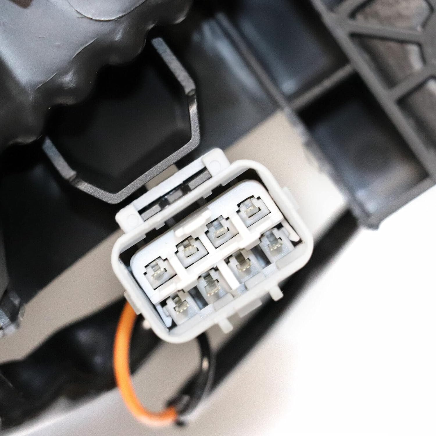 Fetcoi Lámpara halógena para faros delanteros, par de faros delanteros izquierdo y derecho para el conductor y el pasajero, repuesto para Mitsubishi