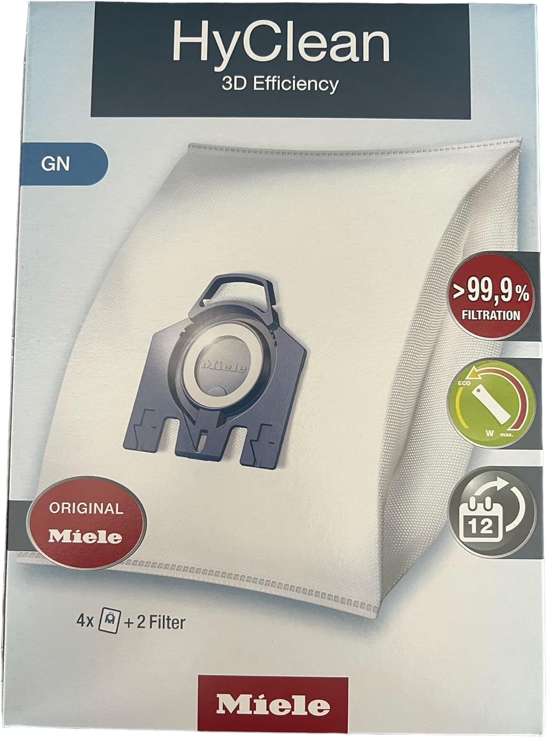 Miele GN Hyclean Bolsas para aspiradora con eficiencia 3D