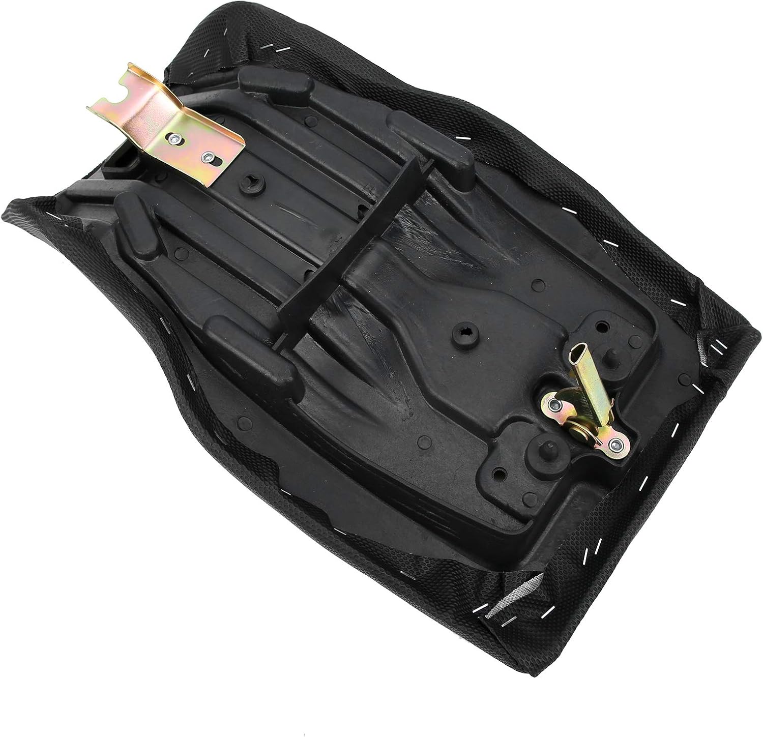 Asiento ATV, almohadilla de montaje de asiento cuádruple, esponja suave incorporada, universal para motocicleta de 4 ruedas de 110-125 CC