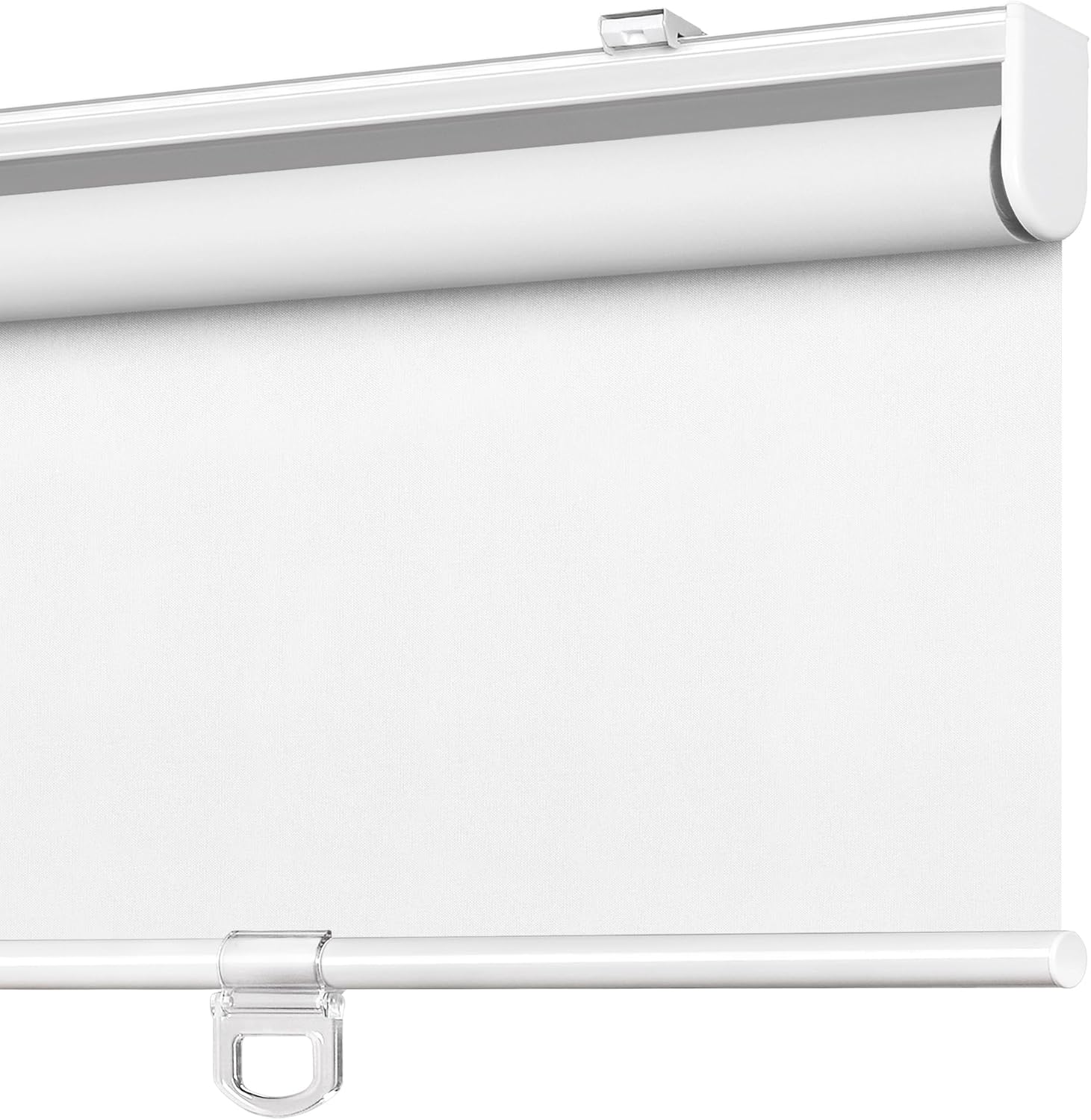 LazBlinds Persiana enrollable sin cordón, persianas opacas para ventanas, tela impermeable con aislamiento térmico, protección UV, persianas
