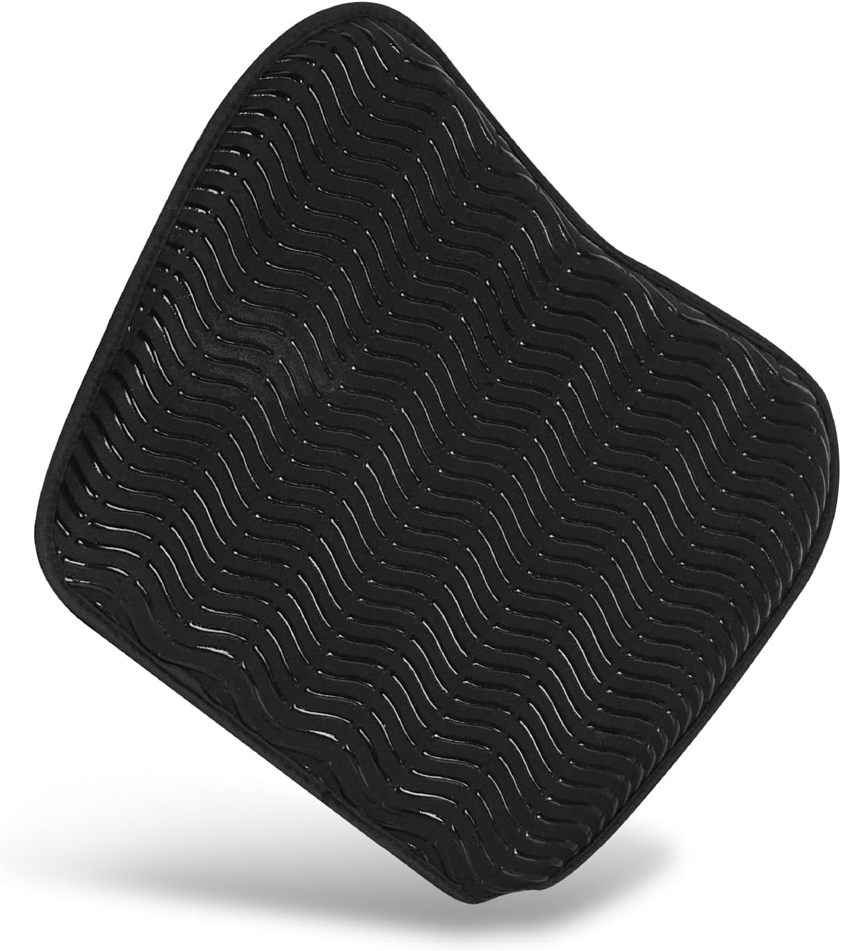 LINGVUM Cojín de asiento de kayak suave e impermeable para sentarse durante mucho tiempo, cómodos accesorios de kayak para kayak, canoa, barco, negro