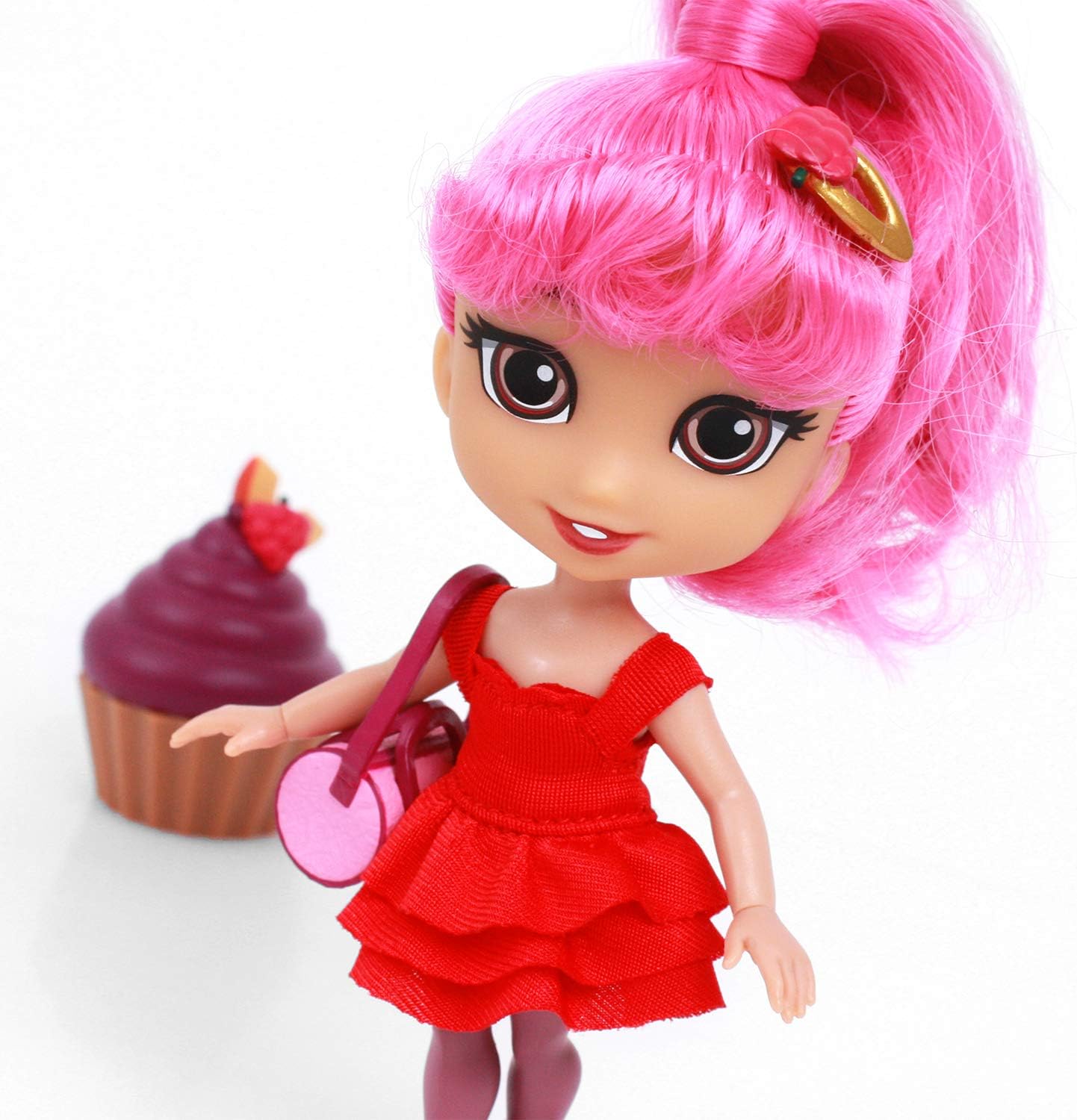 Loyal Subjects – for Keeps Sophia Girl with Cupcake Keepsake Hot Pink 5 figura de acción (red)