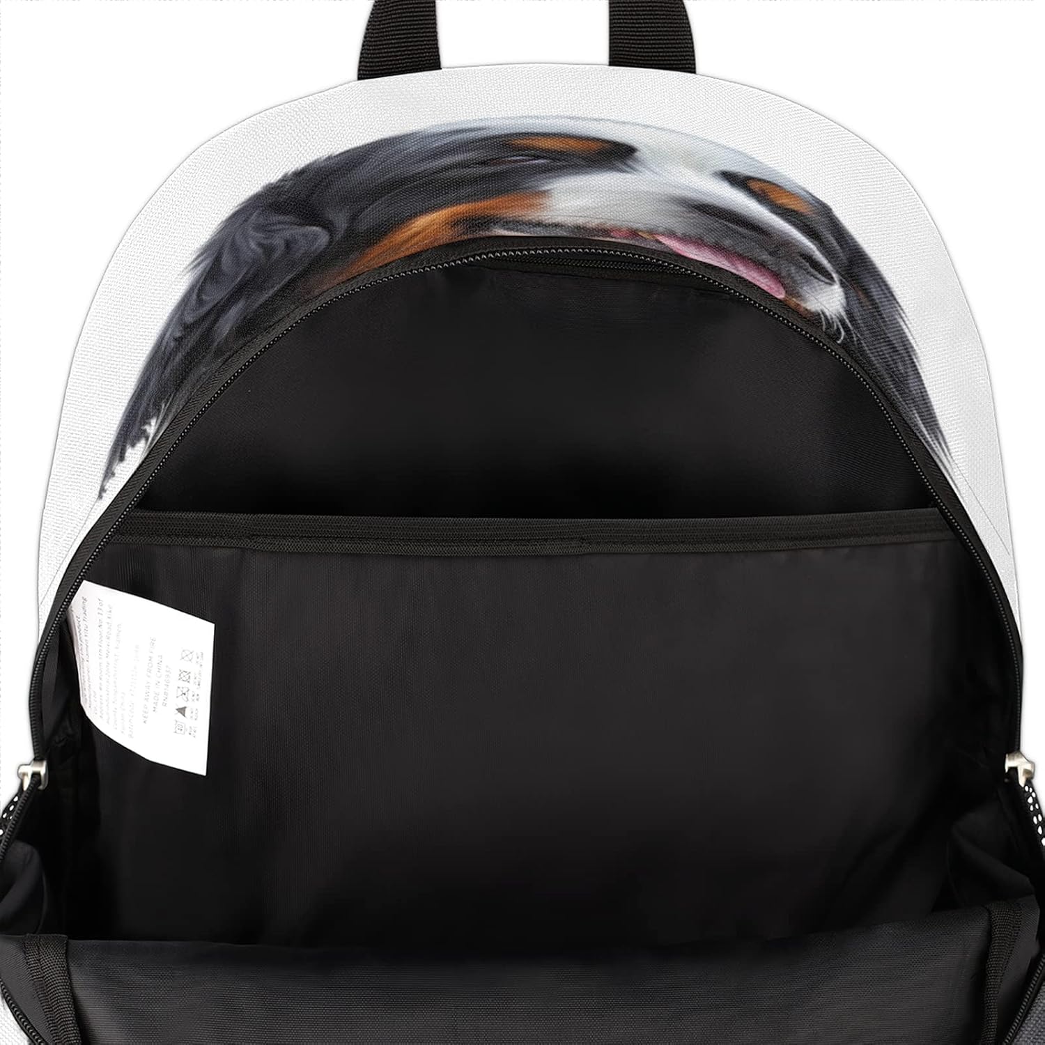 Linda mochila escolar para perros de montaña bernés, mochila escolar para adolescentes, niñas, niños, mochila escolar para computadora de hombro,