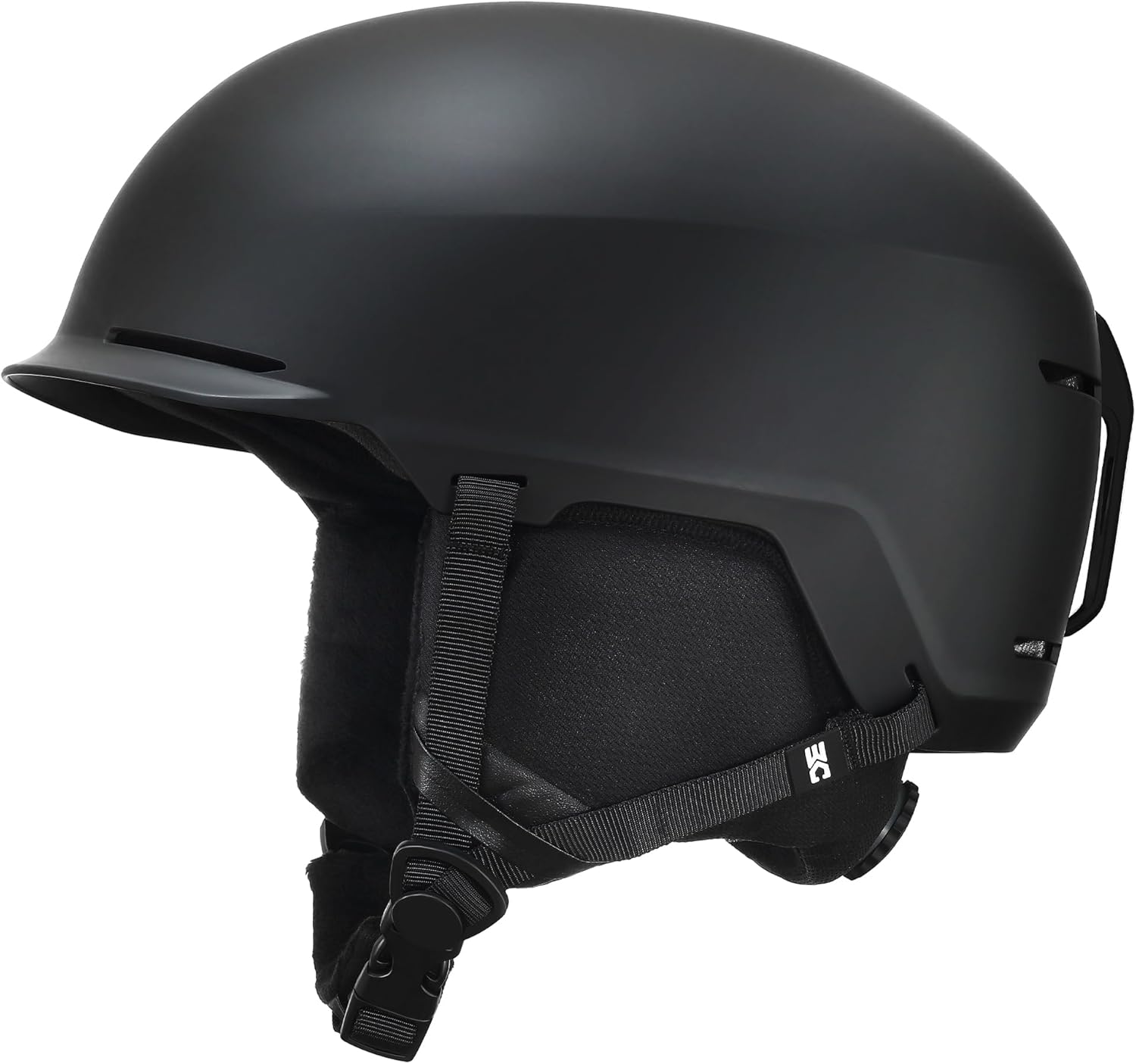 BASE CAMP SD-05 – Casco de esquí para snowboard, ajuste con esfera, compatible con gafas, almohadillas para los oídos, casco de nieve de contorno