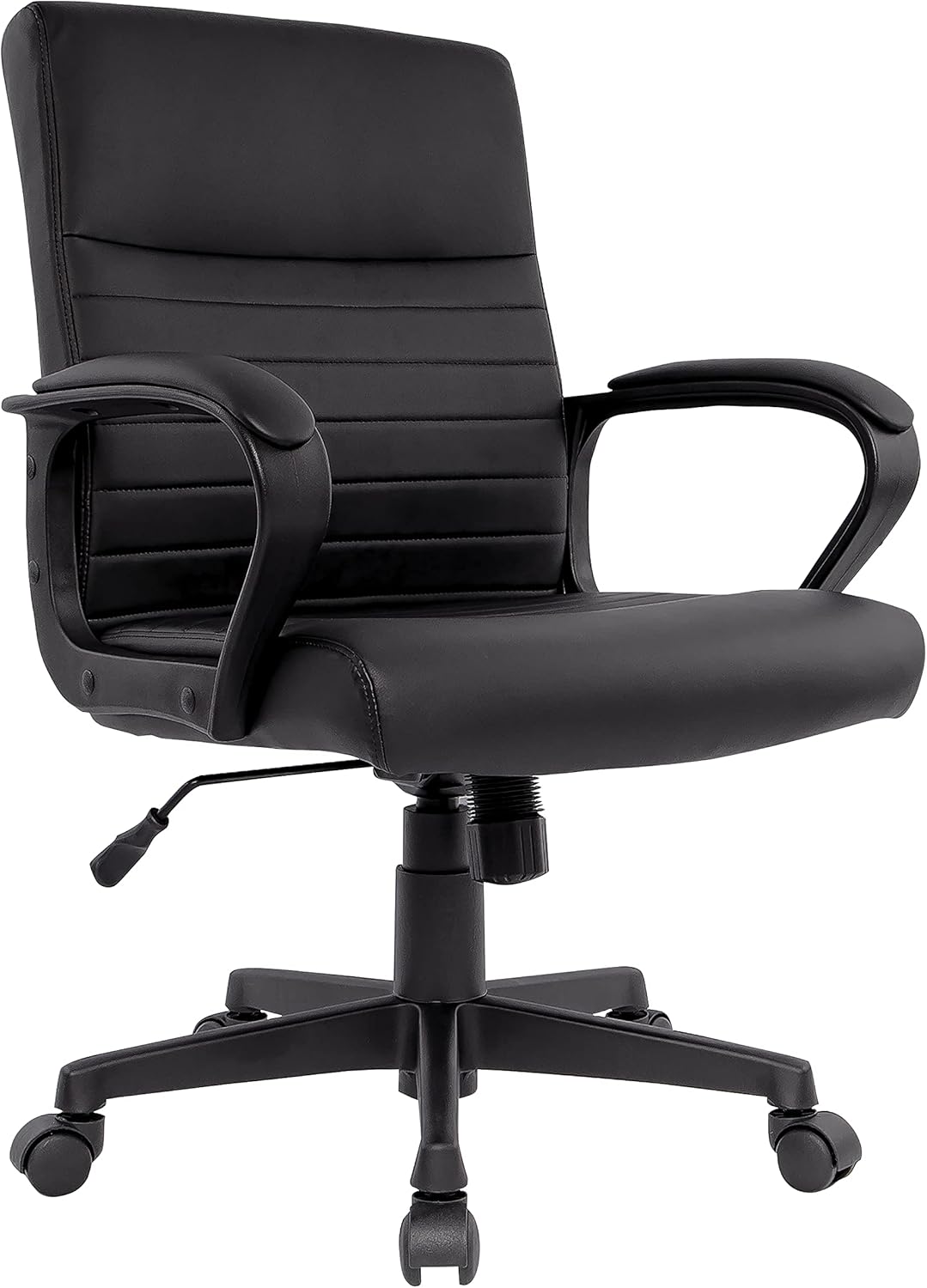 STAPLES Tervina Luxura – Silla de gerente con respaldo medio