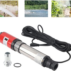 DC DeepWell Bomba, bomba de agua solar de gran flujo batería de elevación de alto motor de latón solar impulsor flotante S455 DC48V DC DeepWell Bomba, bomba de agua solar de gran flujo batería de elevación de alto motor de latón solar impulsor flotante S455 DC48V