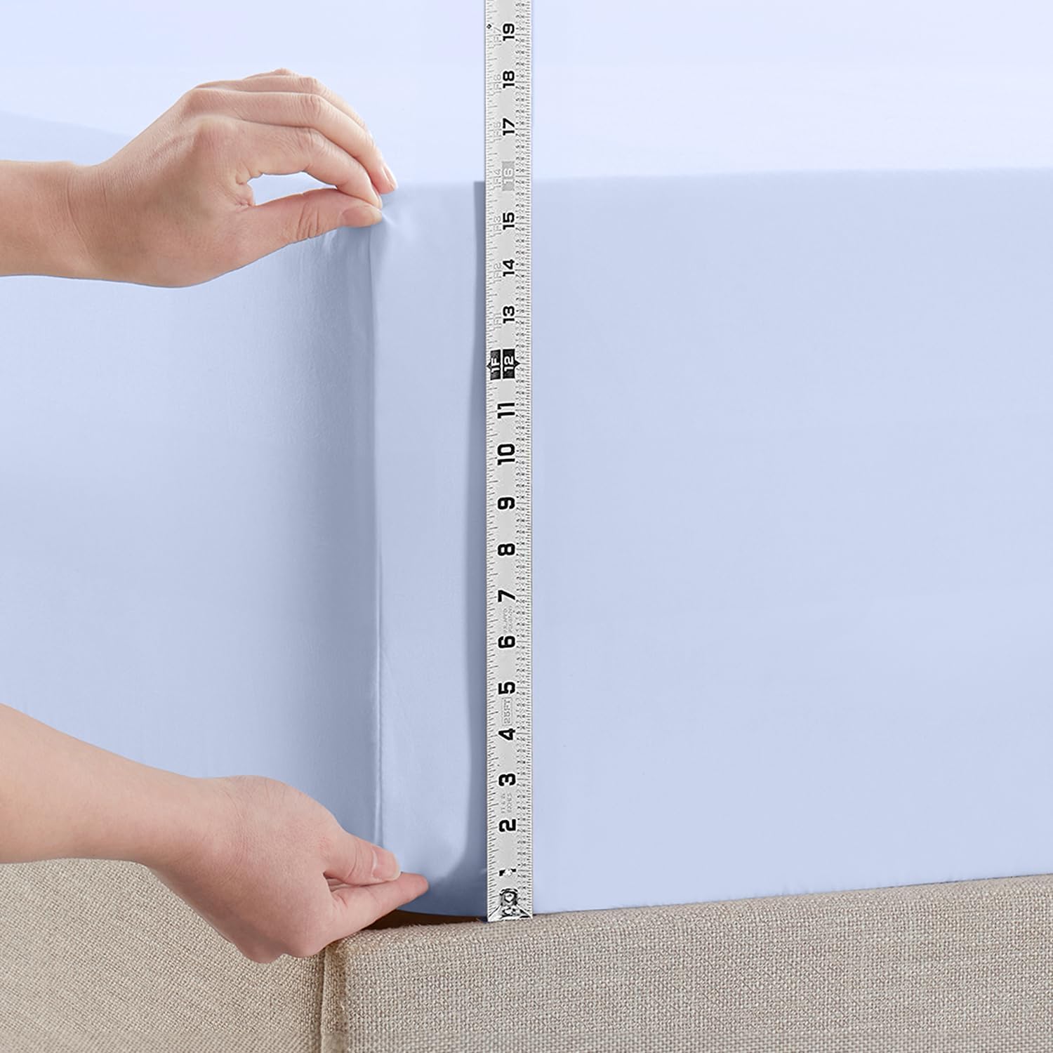 Empyrean Bedding Sábanas para cama de tamaño queen, sábanas bajeras de 14 a 16 pulgadas, tamaño queen, sábana bajera de bolsillo profundo, sábanas