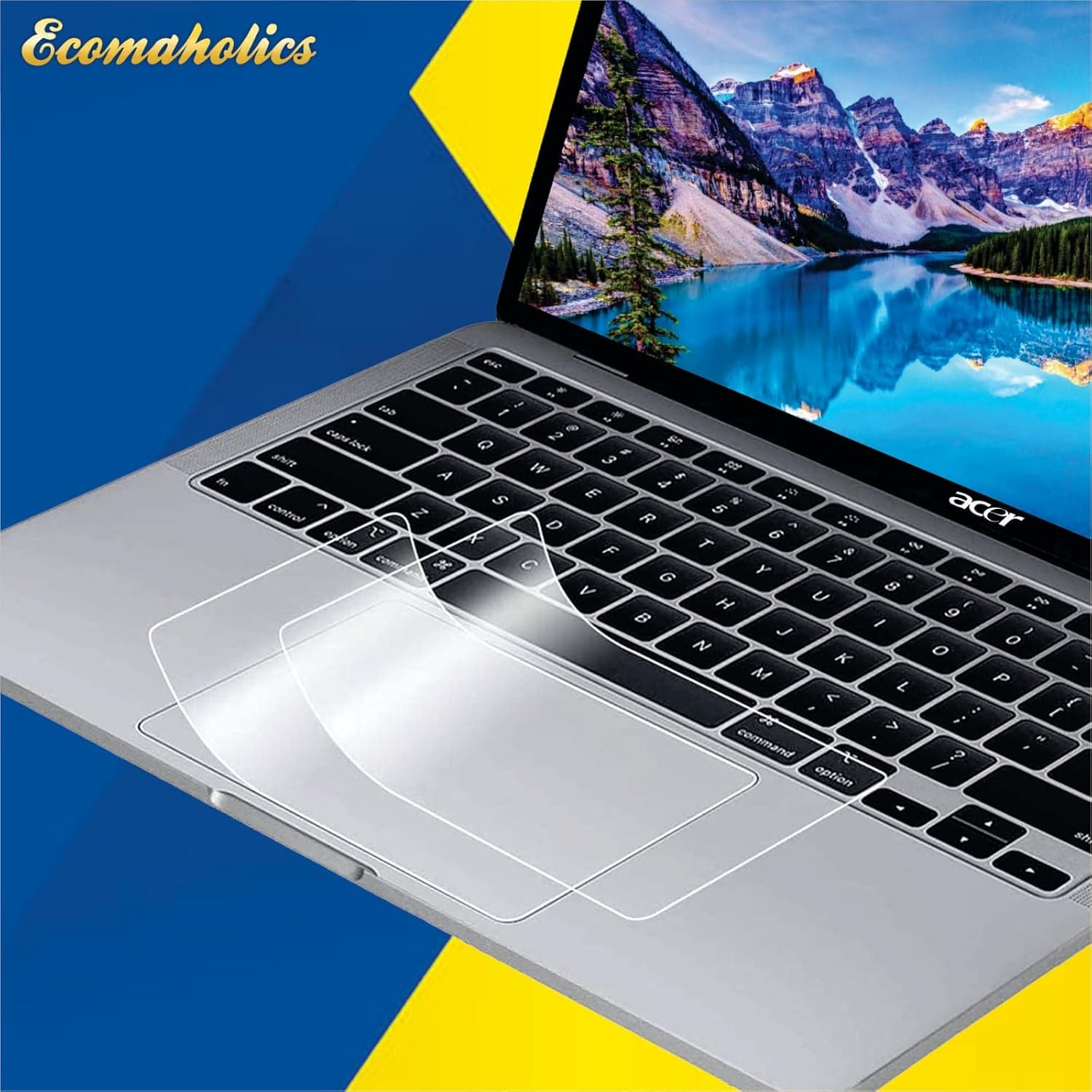 Ecomaholics – Protector de trackpad para computadora portátil CHUWI GemiBook X, 15.6 pulgadas FHD con acabado mate transparente, antiarañazos,