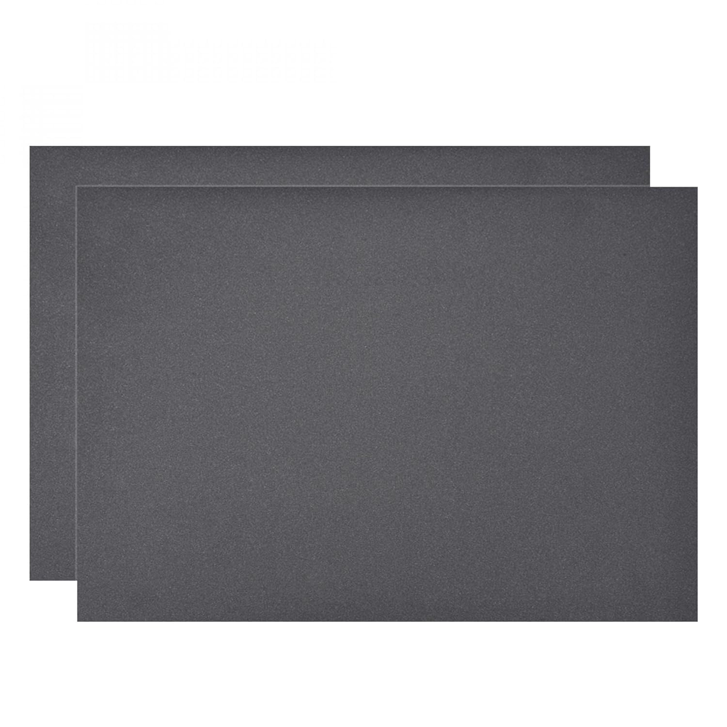 uxcell Hojas de lijado de 500 granos de 9 x 11 pulgadas, papel de lija de carburo de silicio seco húmedo para muebles de madera, pulido de metal, 10
