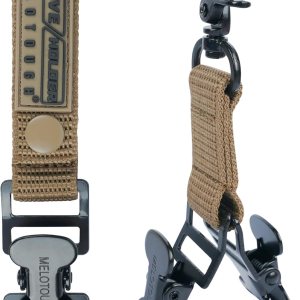 MELOTOUGH Correa de guante de bombero  Clip de soporte para guantes de trabajo con gancho giratorio para correa de guante, clip de cocodrilo MELOTOUGH Correa de guante de bombero  Clip de soporte para guantes de trabajo con gancho giratorio para correa de guante, clip de cocodrilo