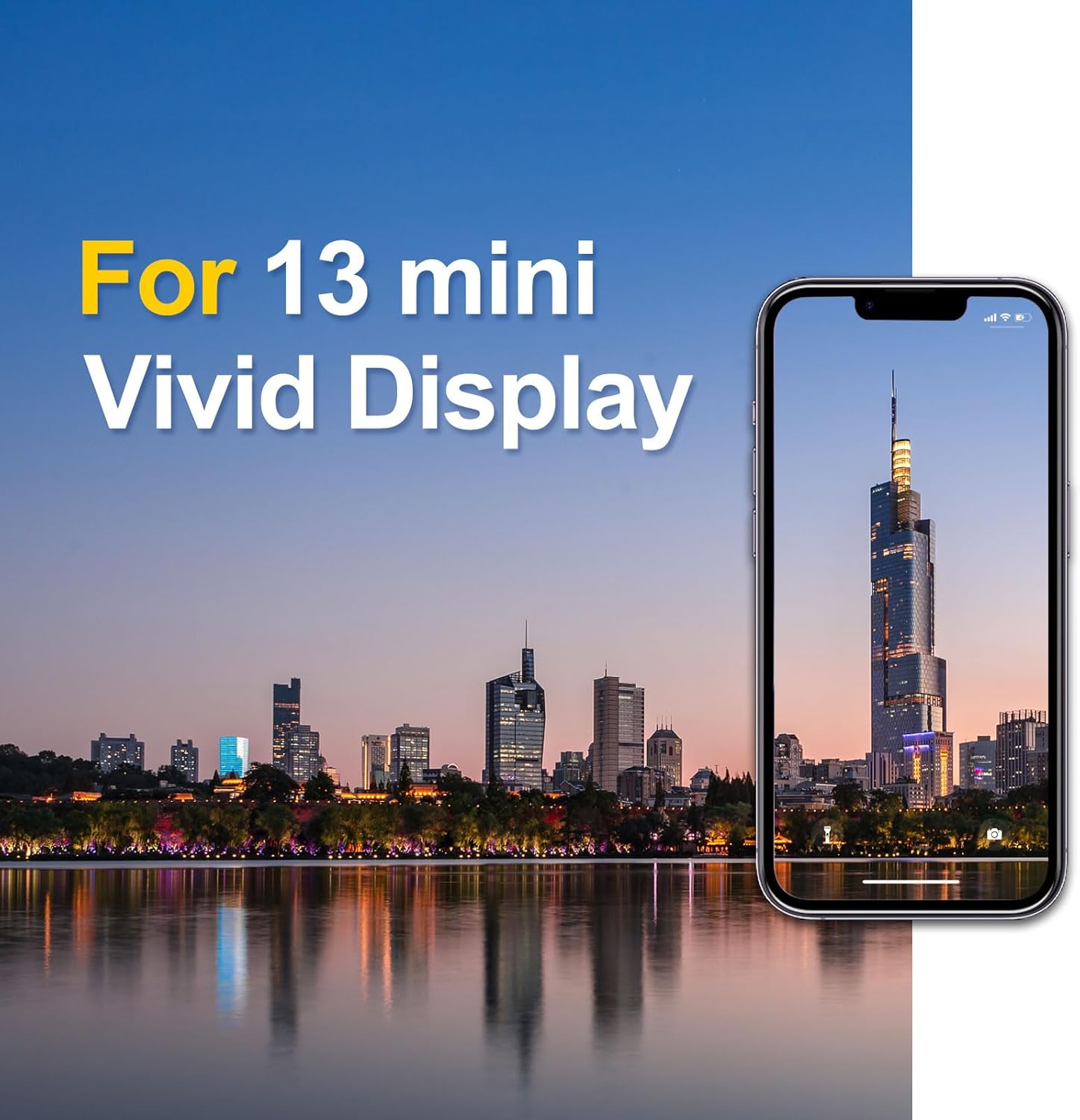 Retina de repuesto para iPhone 13 Mini pantalla táctil 3D de 5.4 pulgadas, pantalla LCD digitalizador con kits de herramientas de reparación, cinta