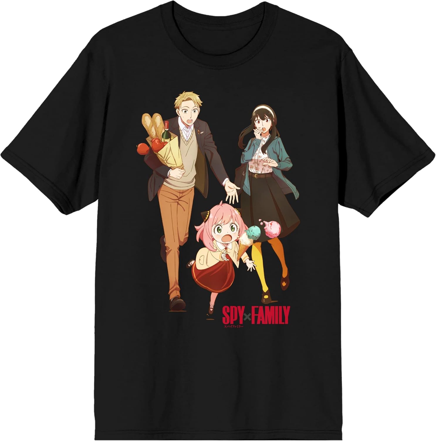 Spy X Family Forger Facial Expressions – Camiseta de manga corta para hombre