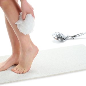 ENKOSI Loofah – Tapete antideslizante para bañera sin ventosas, tapete de baño para bañera antideslizante, tapete de ducha antideslizante, tapete de ENKOSI Loofah – Tapete antideslizante para bañera sin ventosas, tapete de baño para bañera antideslizante, tapete de ducha antideslizante, tapete de