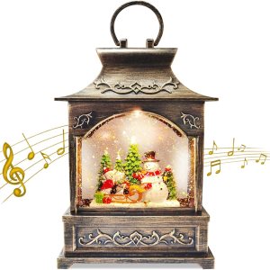 Globo de nieve de Navidad, globo de nieve iluminado, decoración navideña musical de globo de nieve con purpurina giratoria, muñeco de nieve con Globo de nieve de Navidad, globo de nieve iluminado, decoración navideña musical de globo de nieve con purpurina giratoria, muñeco de nieve con