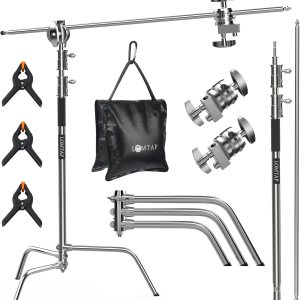 LOMTAP Soporte de luz C para fotografĂa resistente 108 pies 1299in soporte de metal ajustable para siglo de 41 pies 504in brazo de brazo de LOMTAP Soporte de luz C para fotografĂa resistente 108 pies 1299in soporte de metal ajustable para siglo de 41 pies 504in brazo de brazo de