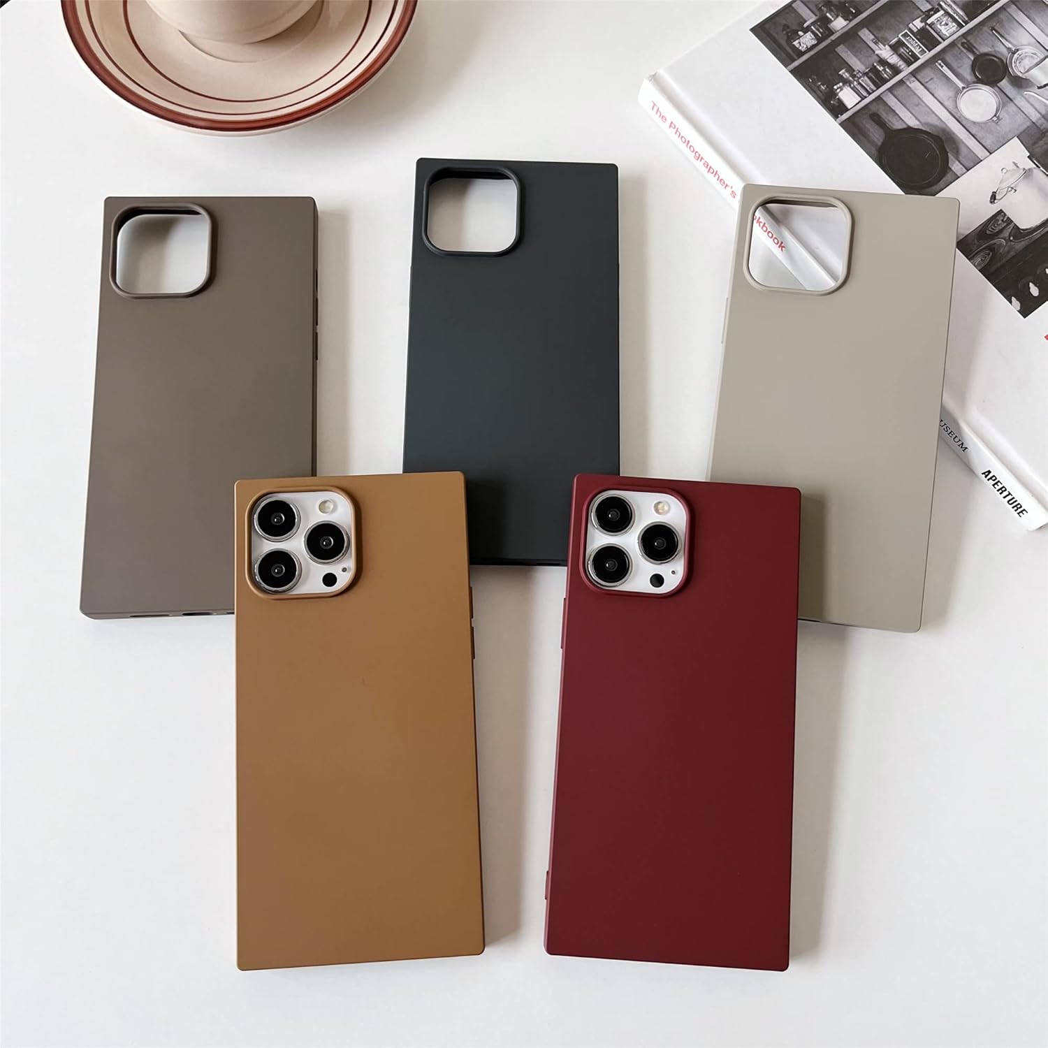 Cocomii Funda cuadrada compatible con iPhone 11 Pro Max, silicona, lujosa, delgada, mate, suave al tacto, forro de microfibra, resistente a las