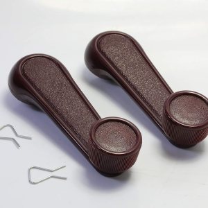 -806039 Juego de par de manivelas de ventana interior granate para varios modelos Toyota -806039 Juego de par de manivelas de ventana interior granate para varios modelos Toyota