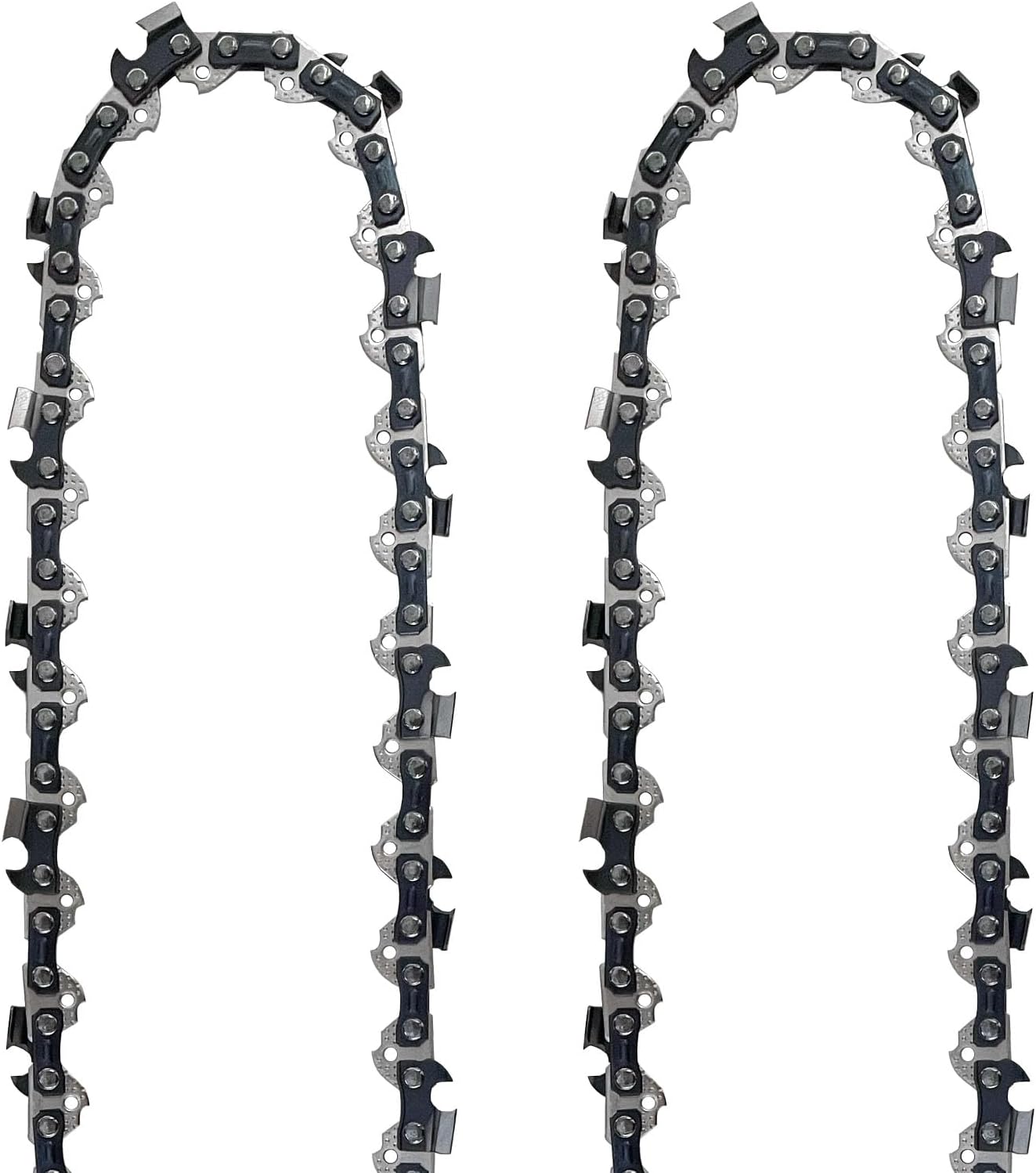Opuladuo Cadena de motosierra de 12 pulgadas para motosierra Black+Decker LCS1240 LCS1240B, cadena de repuesto de 12 pulgadas para sierra de cadena