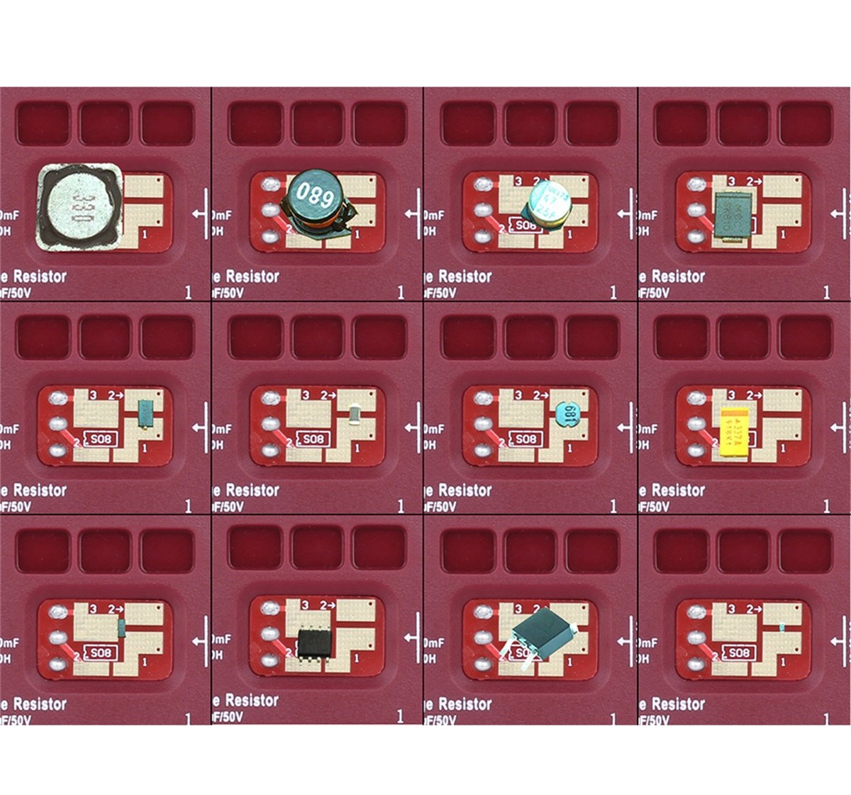 Profesional BSIDE esr02pro Digital SMD Componentes de transistor tester Diode Triode multímetro capacitancia inductancia ESR Meter