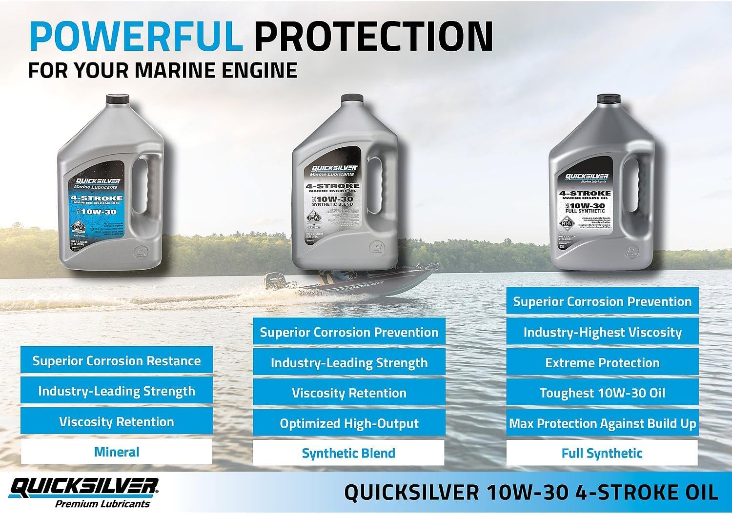 Quicksilver Aceite de motor marino 10W-30